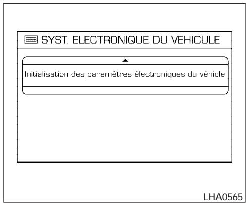NISSAN QUEST 2006 - Réglage de l'affichage en mode audio ou de chauffage-climatisation : - 3