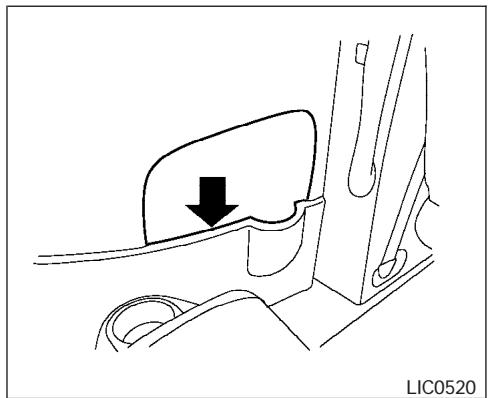 NISSAN QUEST 2006 - MISE EN GARDE - 2