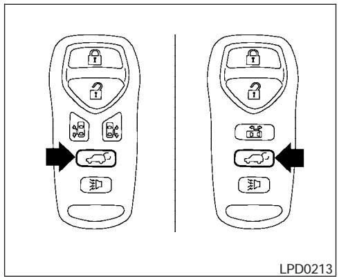 NISSAN QUEST 2006 - Utilisation d'une portiere coulissante électrique (selon l'équipement du vehicule) - 1