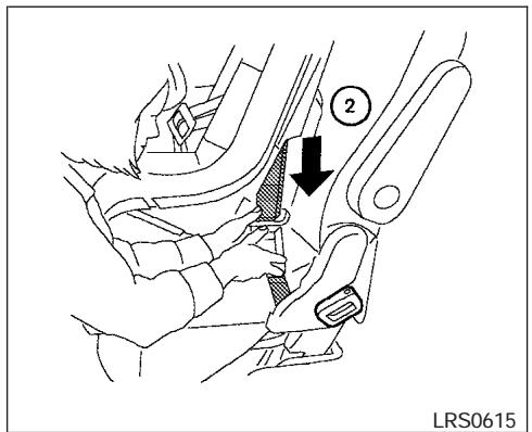 NISSAN QUEST 2006 - AVERTISSEMENT - 2