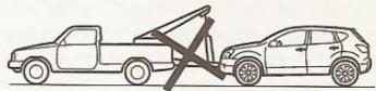 NISSAN QASHQAI PLUS 2 - PRECAUTIONS POUR LE REMORQUAGE - 4