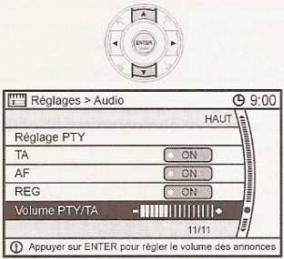 NISSAN QASHQAI PLUS 2 - Paramètres audio - 4