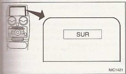 NISSAN QASHQAI PLUS 2 - Capeurs à ultrasons (selon modèles) - 1
