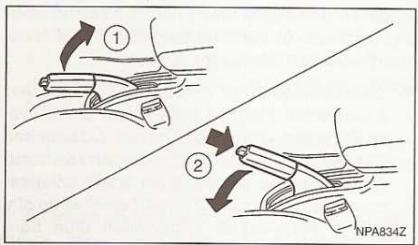 NISSAN QASHQAI PLUS 2 - LEVIER DE FREIN DE STATIONNEMENT - 1
