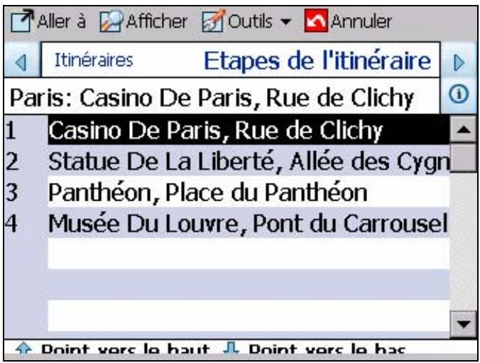 PACKARD BELL GPS 400 - Mode d'itinétaire - 3
