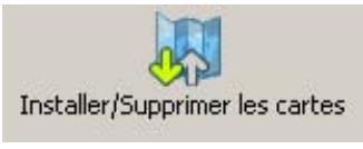 PACKARD BELL GPS 400 - Suppression d'une carte en mémoire - 1
