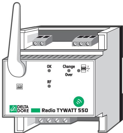 DELTA DORE RADIO TYWATT 550 - Indicateur de consommation - 5