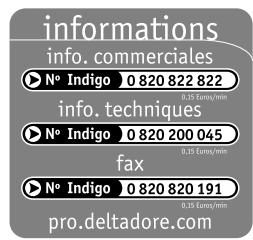 DELTA DORE SEA116 - Raccordement pour centrale CAP8 - 2