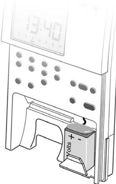 DELTA DORE STARBOX T01 - Mise en place des piles - 1