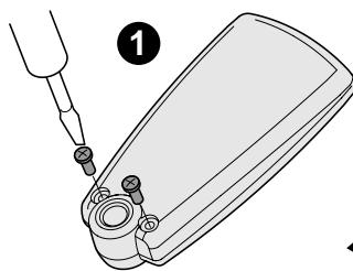 DELTA DORE TYXIA - Mettre en place ou changer la pile - 1