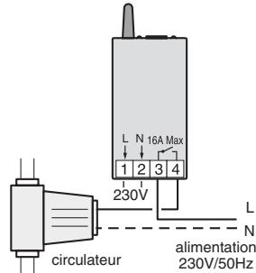 DELTA DORE TYXIA RF 642-1 VOIE - Raccorder une chaudiere sans entree thermostat - 1
