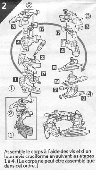 HASBRO BEYBLADE TOPS HAYATE 2 - Construis le DRAGON: - 1