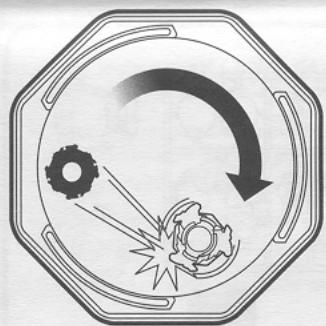 HASBRO BEYBLADE TOPS MASTER DRIGER - Décolle et applique les autocollants, comme indiqué. - 13