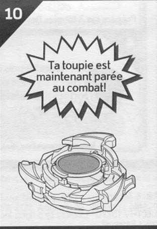 HASBRO BEYBLADE TOPS MASTER DRIGER - Décolle et applique les autocollants, comme indiqué. - 10
