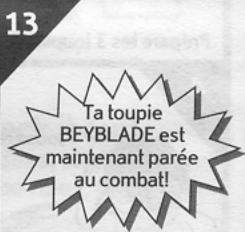 HASBRO BEYBLADE TOPS WYBORG - PIÈCES: - 13