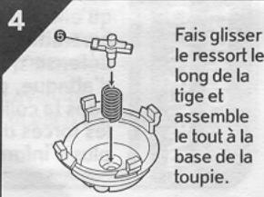 HASBRO BEYBLADE TOPS WYBORG - PIÈCES: - 6