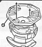 HASBRO BEYBLADE TRYGLE VFORCE - Mise en GARDE: ne te sers pas des toupies ou des arenas beyblade sur une table ou toute autre surface surelevée. - 14