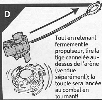 HASBRO BEYBLADE TRYGLE VFORCE - Mise en GARDE: ne te sers pas des toupies ou des arenas beyblade sur une table ou toute autre surface surelevée. - 25