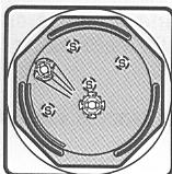 HASBRO BEYBLADE V FORCE METAL DRIGER A95 82656 - Engrenage dynamique type 1 - 3