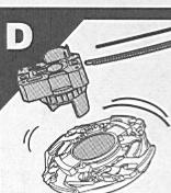 HASBRO BEYBLADE V FORCE WOLBORG A11 82666 - 1