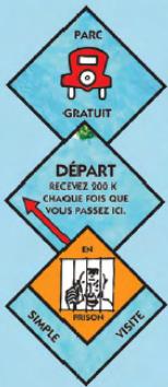 HASBRO MONOPOLY DVD - CASES CHANCE ET CAISSE DE COMMUNAUTE - 1