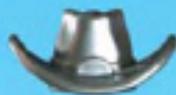 HASBRO MONOPOLY MONDE - Chapeau de Cowboy - 1