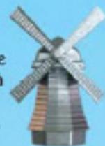 HASBRO MONOPOLY MONDE - Moulin à Vent - 1