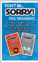 HASBRO SORRY REVENGE - Cartes SORRY! Pas vraiment... - 1