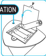 HASBRO BATTLESHIP LIVE - INFORMATION SUR LES PILES - 2