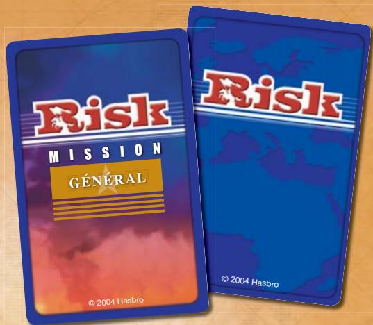 HASBRO RISK - Cartes territoire - 1