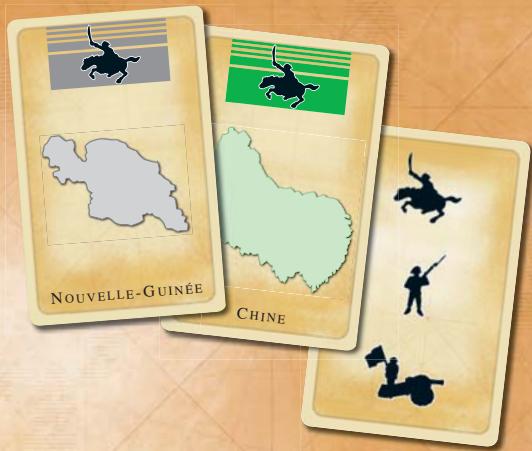 HASBRO RISK - Échange de cartes territoire : - 1