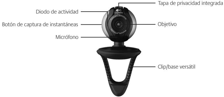 LOGITECH QUICKCAM COMMUNICATE STX - Componentes de la CAMERA - 1