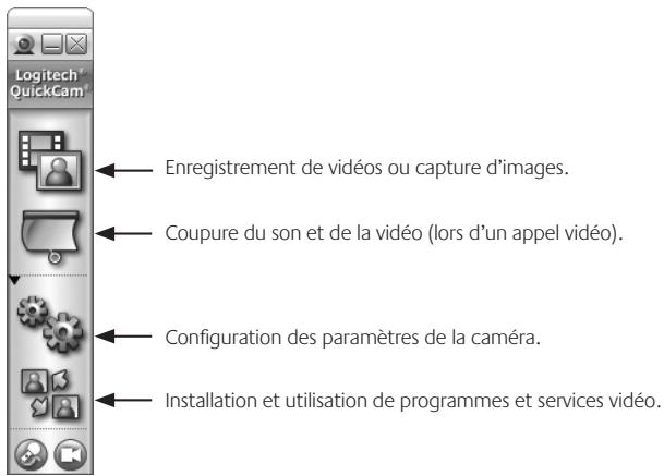 LOGITECH QUICKCAM COMMUNICATE STX - Caracteristiques du logiciel QuickCam - 1