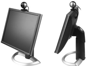 LOGITECH QUICKCAM COMMUNICATE STX - Position Your Camera, Microphone, and Speakers - 1