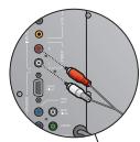 LOGITECH Z506 - Connexions/contrôles - 1