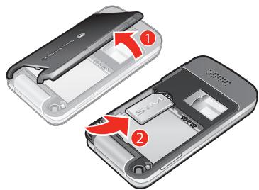 SONY ERICSSON T707 - Assemblage - 1