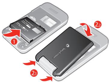 SONY ERICSSON T707 - Assemblage - 2