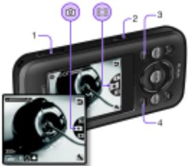 SONY ERICSSON W395 - Utilisation de l'appareil photo - 1