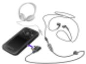SONY ERICSSON W395 - Pour écouter la radio - 1