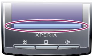 SONY ERICSSON XPERIA X10 - Écran des applications - 1
