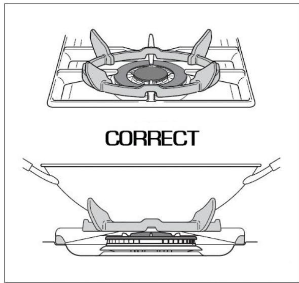 ESSENTIELB EMCG 912C,  EMCG 912I,  EMCG 912N,  EMCG 912R,  EMCG 922I - SUPPORT SPECIAL POUR POÉLE WOK - 2