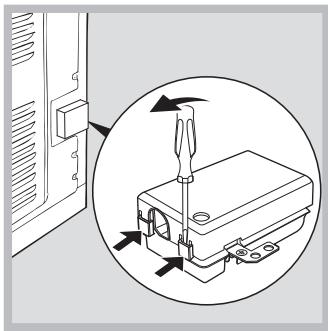 SCHOLTES CI 96I A - Fitting the power supply cable - 1