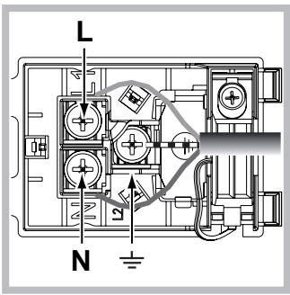 SCHOLTES FP E6.1 G S - Monteren voedingskabel - 2