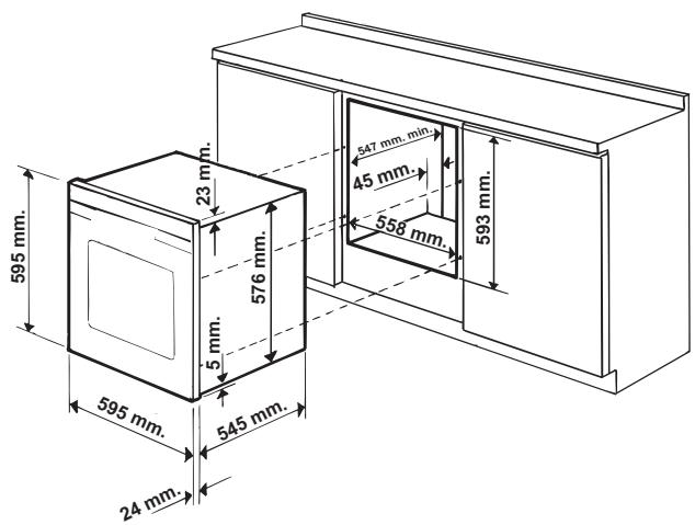SCHOLTES FP E6.1 G S - Einbau - 1