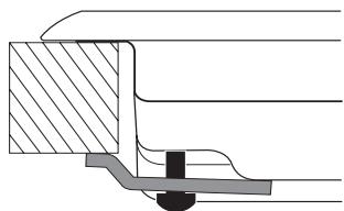 SCHOLTES SCHG 751 GH - Schema di fissaggio dei ganci - 2