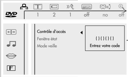 GRUNDIG GDV 200 - Autorisation du contenu du DVD - 2