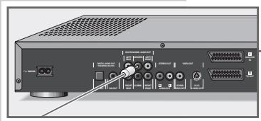 GRUNDIG GDV 200 - Raccordement de l'amplificateur vidéo/audio analogique multi-canaux - 3