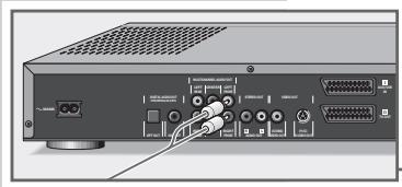 GRUNDIG GDV 200 - Raccordement de l'amplificateur vidéo/audio analogique multi-canaux - 1