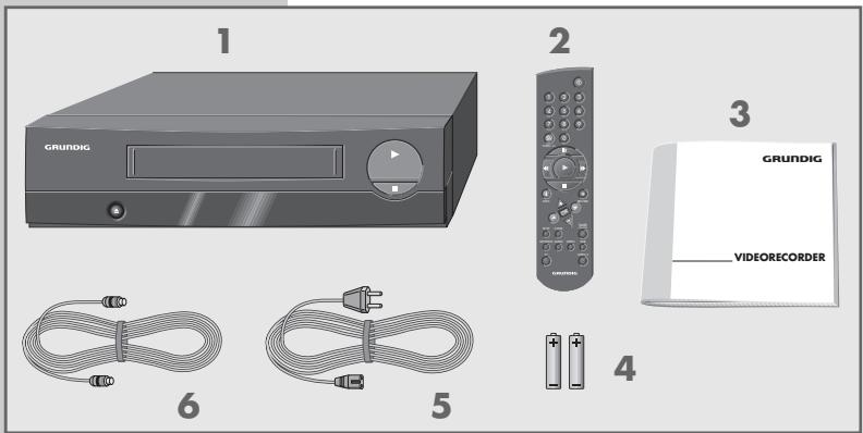 GRUNDIG SEVILLA SE 1205 HIFI/NIC - Volume de livraison - 1
