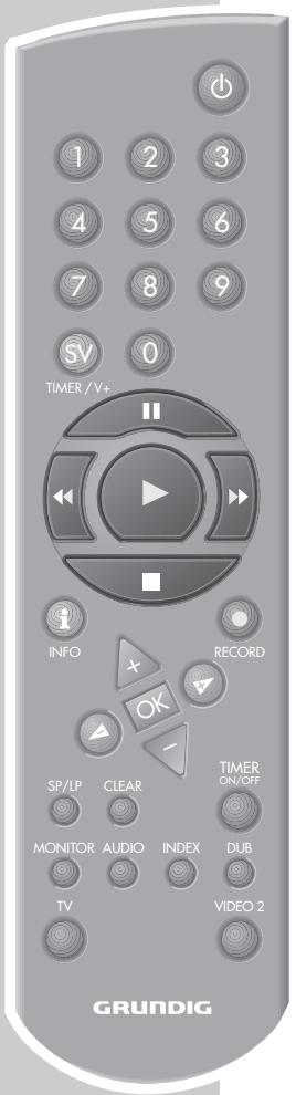 GRUNDIG SEVILLA SE 1205 HIFI/NIC - Remarques : - 1